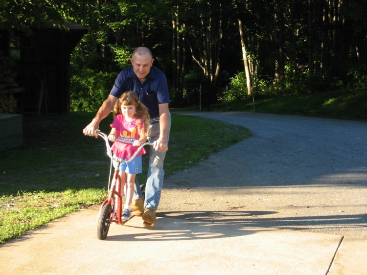 Laura and granddad