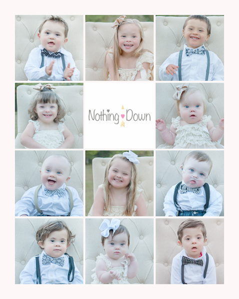Promotional image for Nothing Down featuring children with Down syndrome