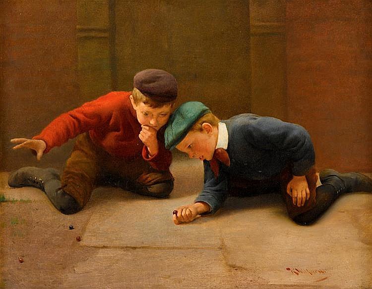 "Game of Marbles" by Karl Witkowski