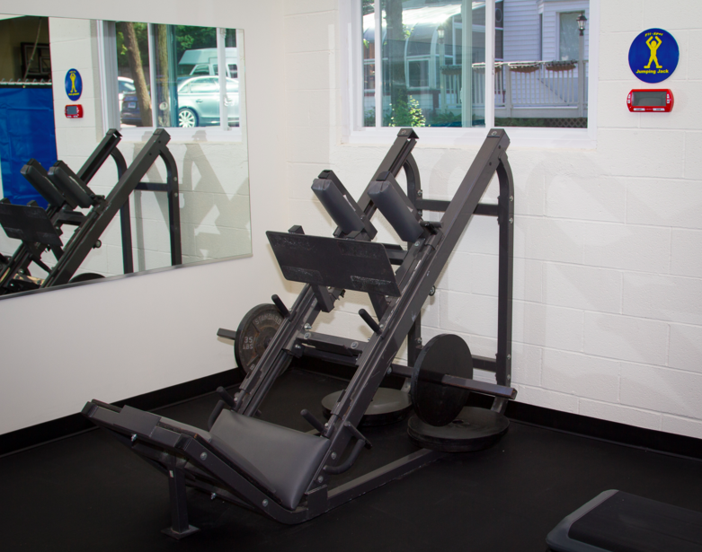 lower body station at ASD Fitness Center