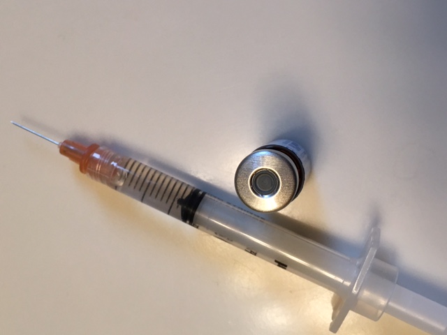 an injection needle