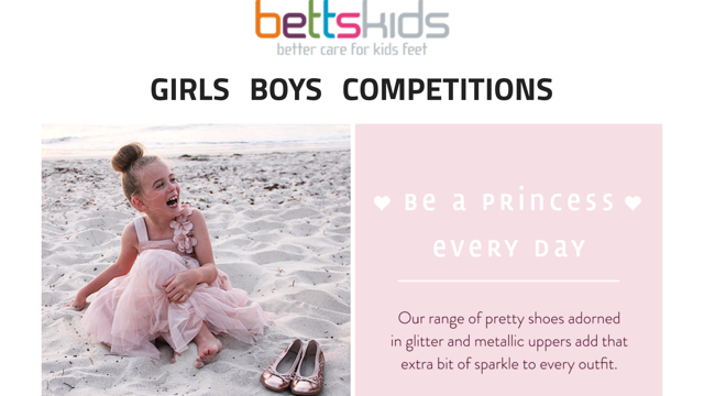 emily in bettskids ad, in ballerina outfit