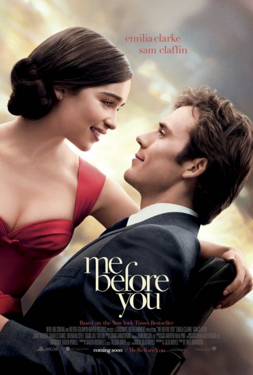 'me before you' movie poster