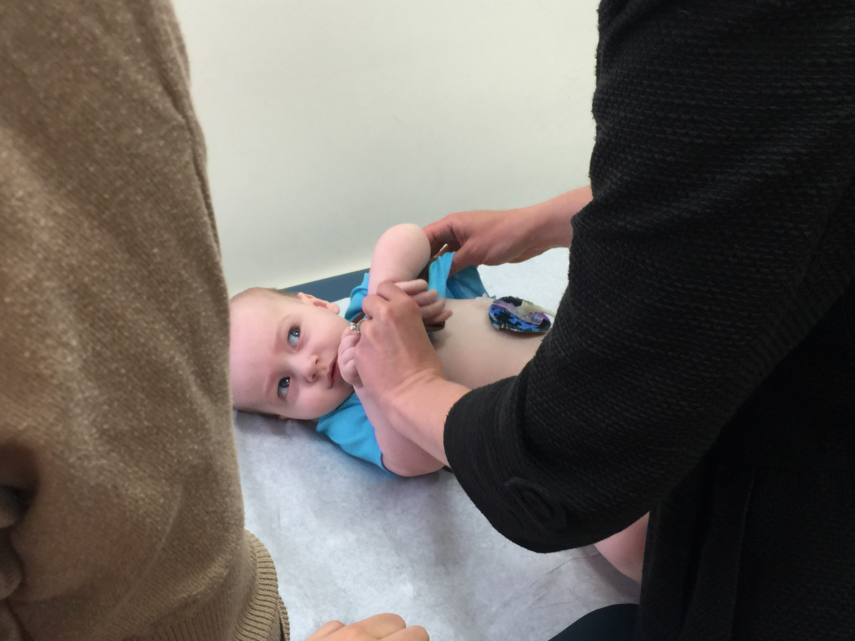 baby Visiting Neurology at Boston Children's
