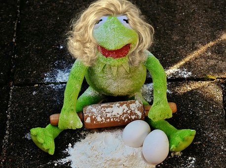 kermit the frog baking