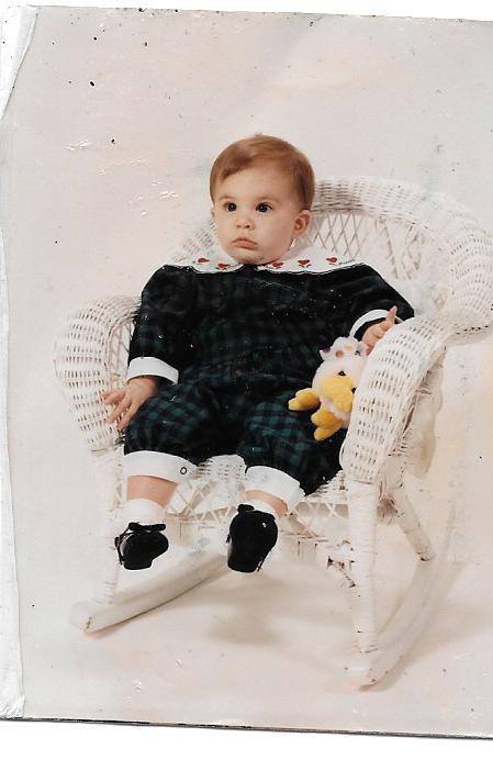 Lauren as a baby.