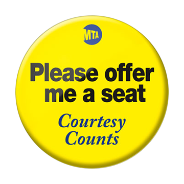 Courtesy Counts Pin