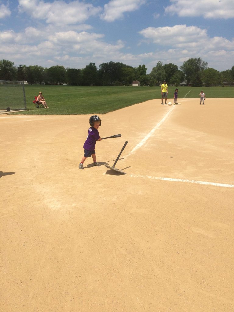 Troy at bat.