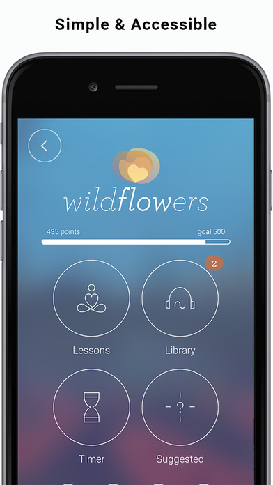 wildflower app screengrab