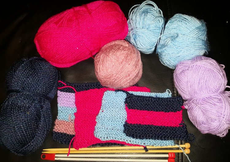 yarn and knitting projects