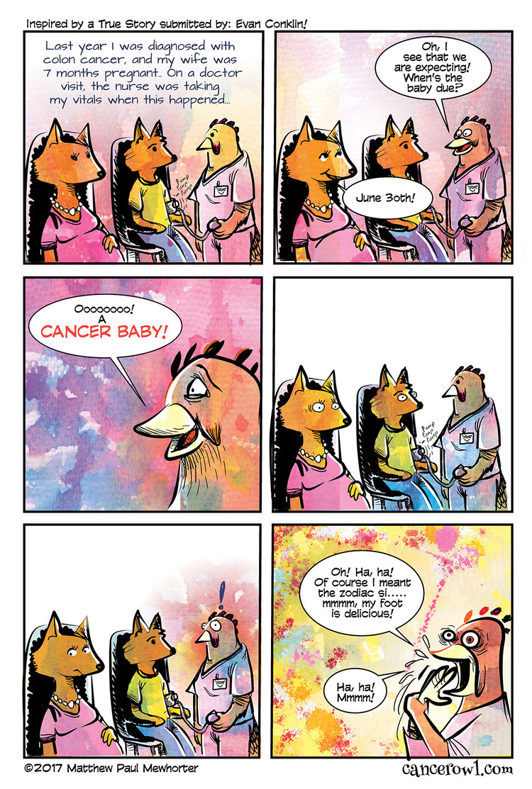 Cancer Owl Comic Cancer Baby