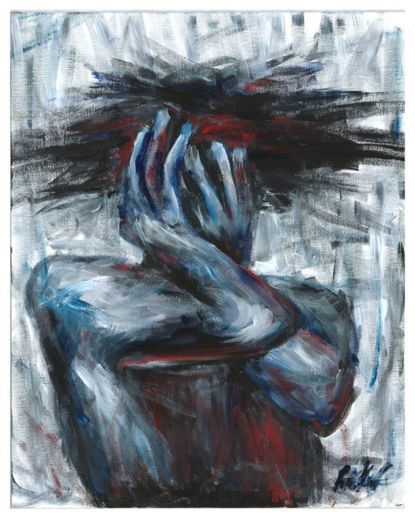 abstract depression art