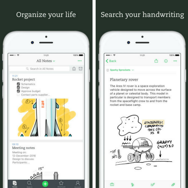 evernote app