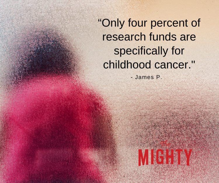 4 percent childhood cancer research fact