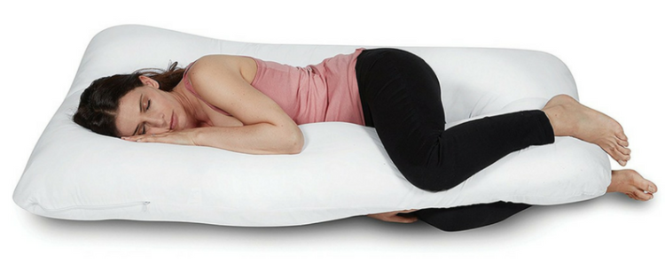 u-shaped pregnancy pillow