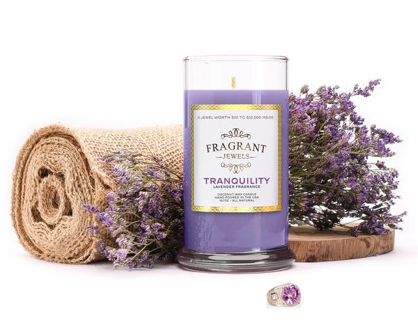 fragrant jewels lavender candle