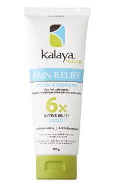 kalaya pain relief rub bottle