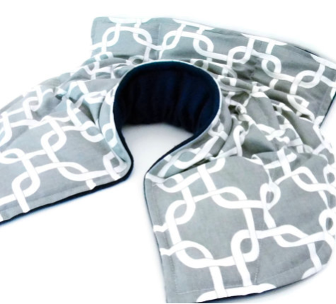 microwavable heat pack neck pillow