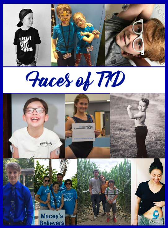 faces of type 1 diabetes