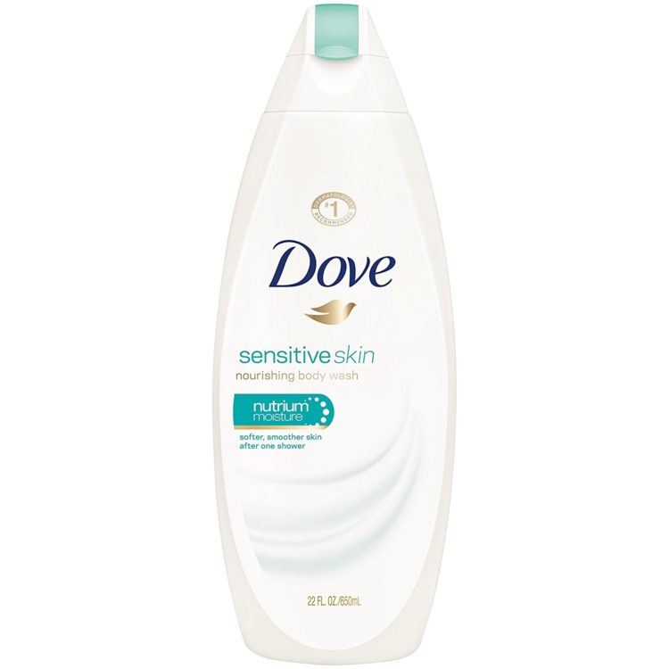 dove body wash for sensitive skin