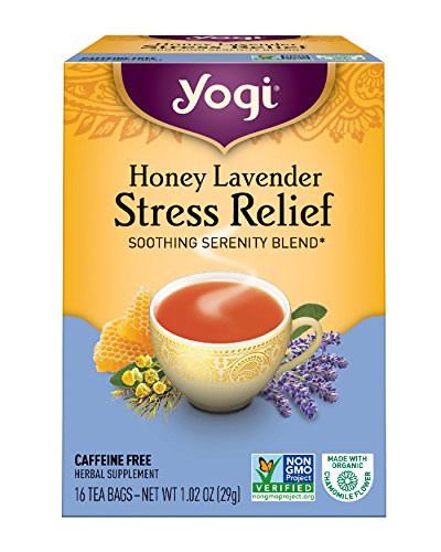 yogi honey lavender stress relief tea