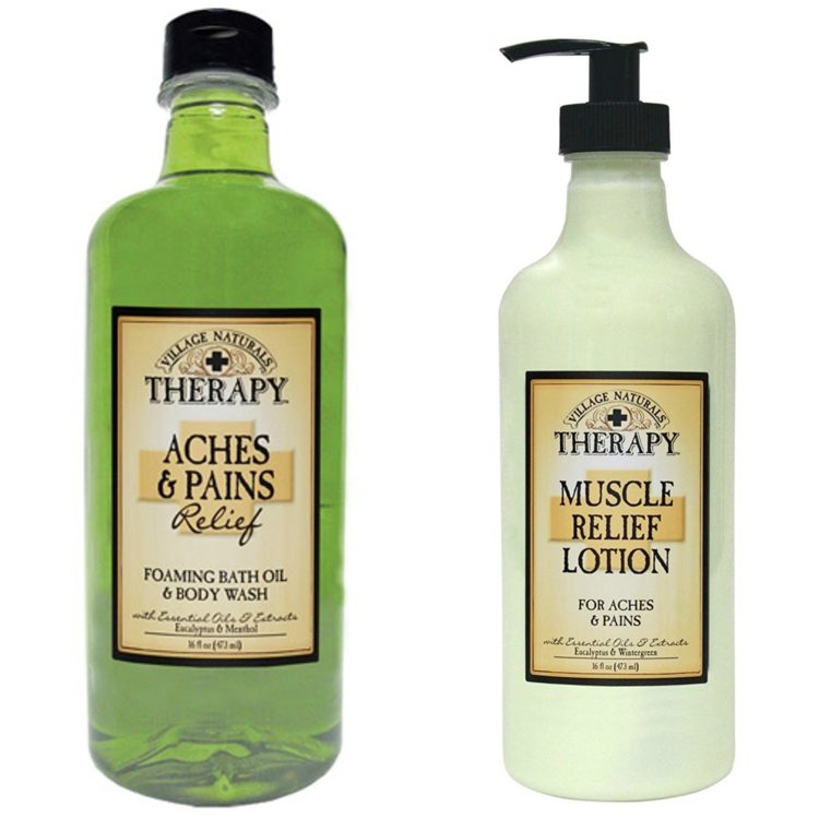 Muscle Relief Hand & Body Lotion - Village Naturals Therapy – The