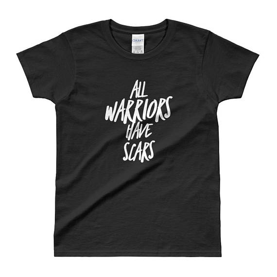 all warriors have scars shirt