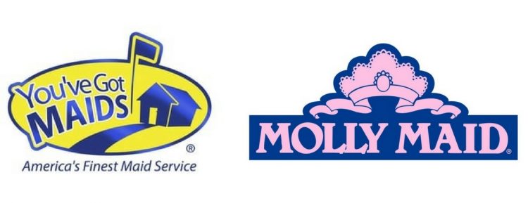 youve got maids and molly maid logos