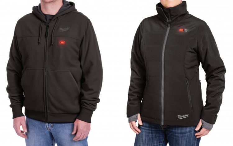 milwaukee heated hoodie and jacket