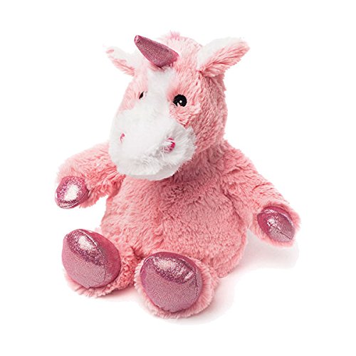 warmies pink stuffed unicorn
