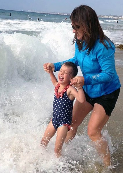 Annabel Porath and her aunt, Chris Porath