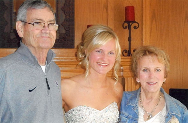 Hannah Chute and Grandparents