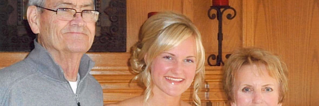 A Letter to My Grandfather With Alzheimer's Disease Hannah Chute with her grandparents