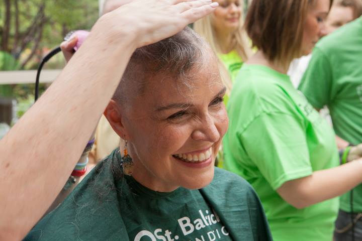 46 mommas shave for the brave 2012