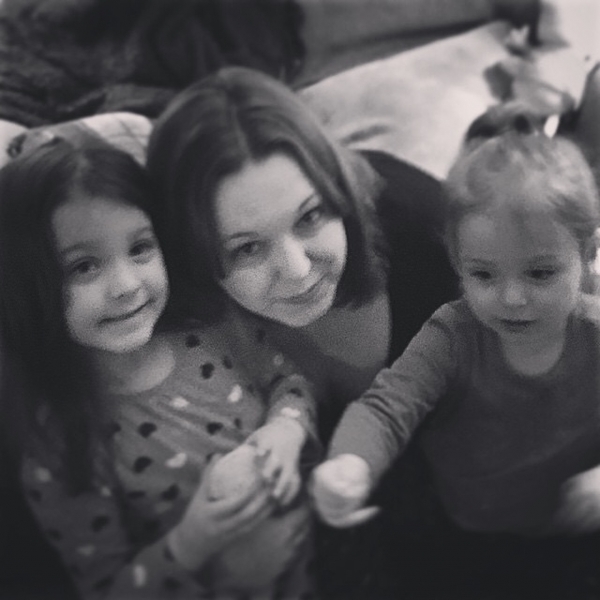 Melissa and her two daughters