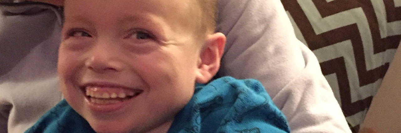 Having a Child With Menkes Disease Changed My Parenting Expectations Daniel's son smiling