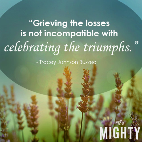 Grieving the losses is not incompatible with celebrating the triumphs.