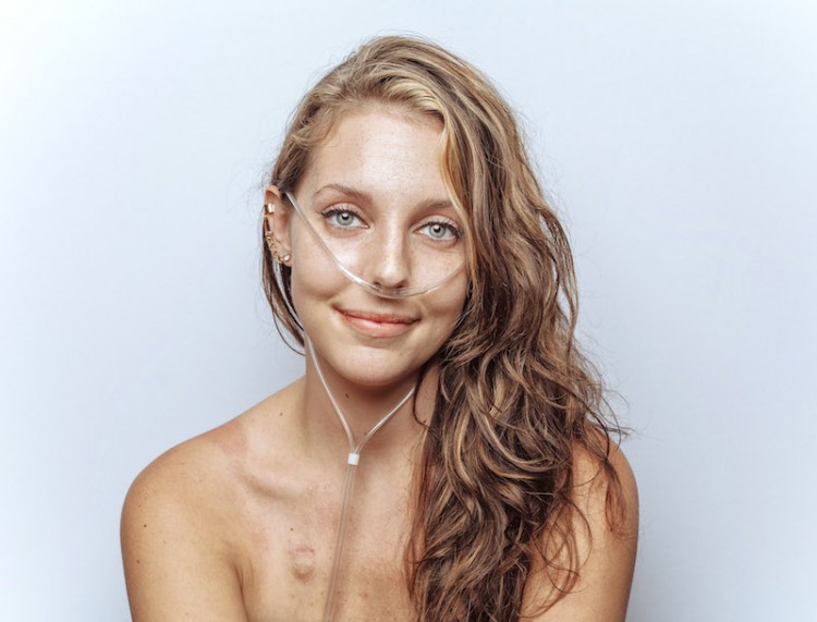 young woman smiling at camera