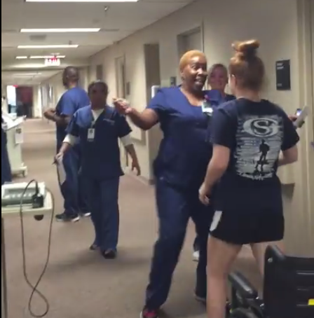 Nurses emotional reaction as paralysed patient 