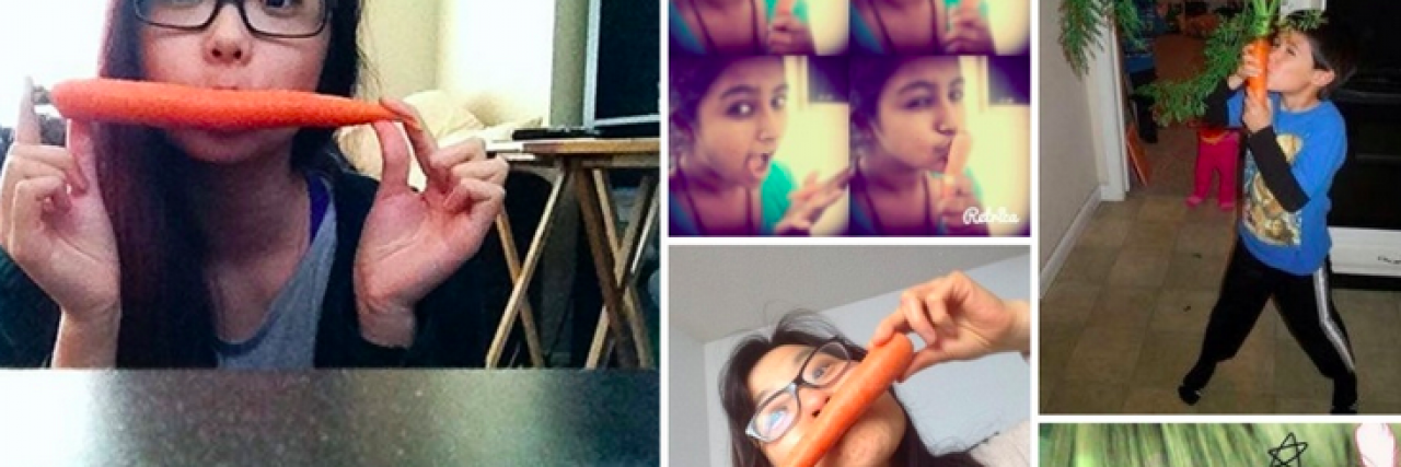 Why People From All Over Are Taking Photos With Carrots