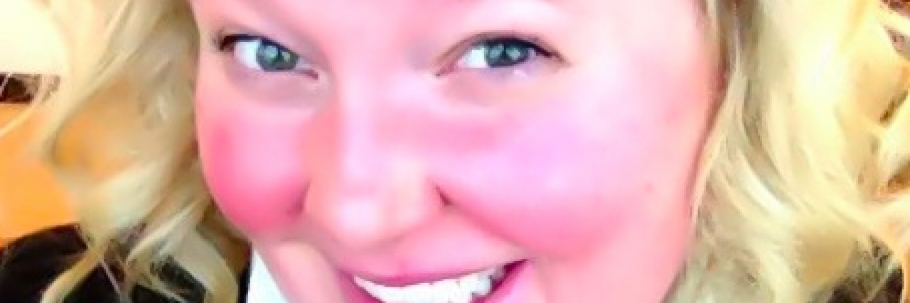 Lupus: Why I Will Succeed Because of My Autoimmune Disease A blonde woman, who is wearing a scarf, smiling