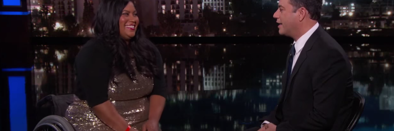 Jimmy Kimmel Sends 'Price Is Right' Contestant in Wheelchair on Cruise Jimmy Kimmel awards Danielle Perez with a cruise