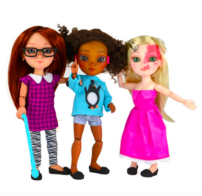 Makies dolls with disabilities