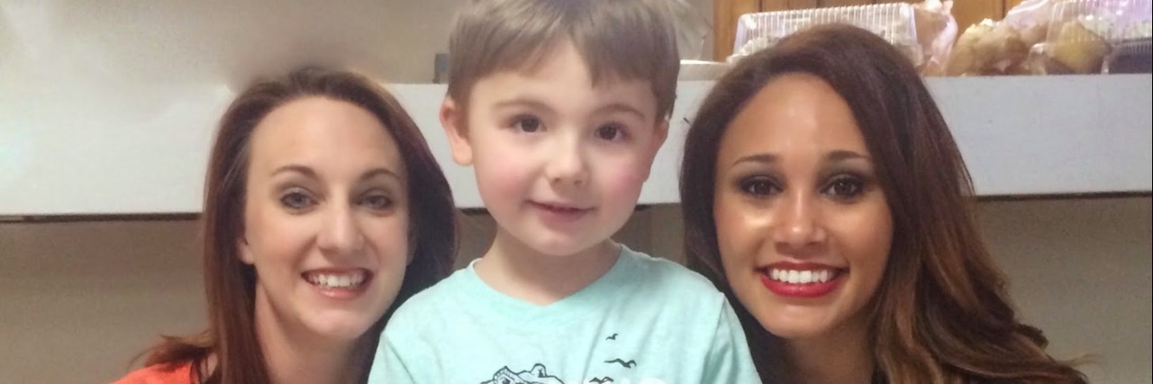 Letter to Special Education Teachers, From a Mom Photo of young boy with two women