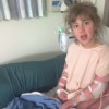 Girl with special needs in the hospital