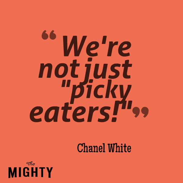 We're not just picky eaters.