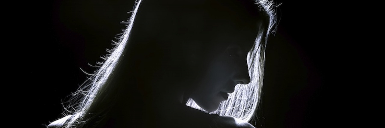 What the Media Doesn't Know About My Schizophrenia Silhouette of a woman