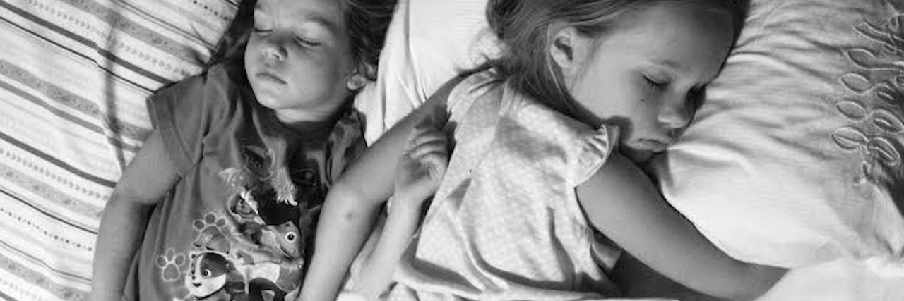 What I Remember When My Daughter With Autism Falls Asleep Betty's daughters sleeping