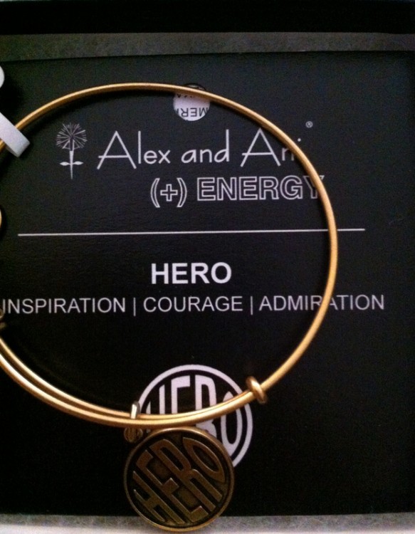 hero bracelet gift for a teacher