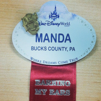 award ribbon from Disney World